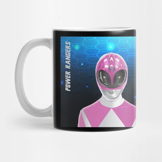 Pink Power Ranger by creativespero